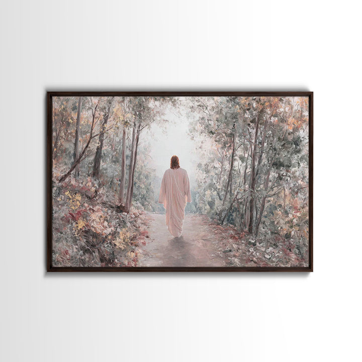 Table Of Grace – Framed Canvas Print – Christian Art – Vintage Christian Art – Christian Wall Art – Jesus Painting – Christian Art Canvas –