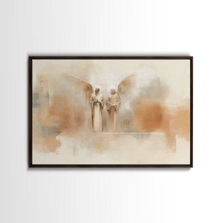 Graceful Encounter – Framed Canvas Print – Christian Art – Christian Art Canvas – Christian Wall Art – Christian Painting – Christian Gift