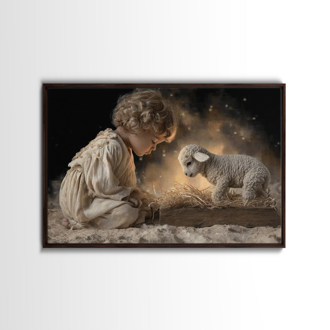 Clouds Of Promise – Framed Canvas Print – Christian Art Canvas – Christian Wall Art – Christian Art – Large Christian Art – Modern Christia