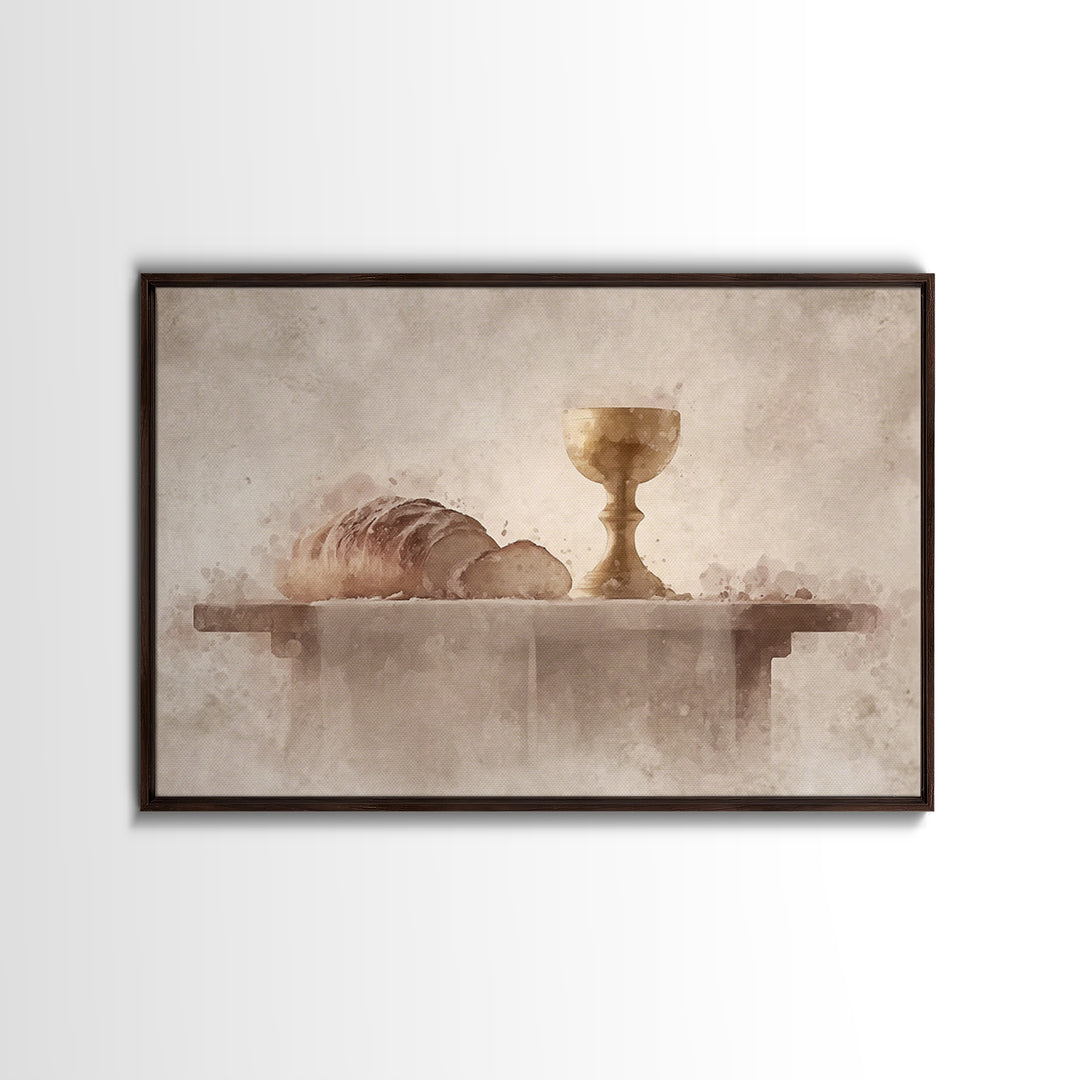 Star of Bethlehem - Framed Canvas Print - Jesus Painting - Christian Wall Art - Christian Painting - Christmas Wall Art - Christian Art Can