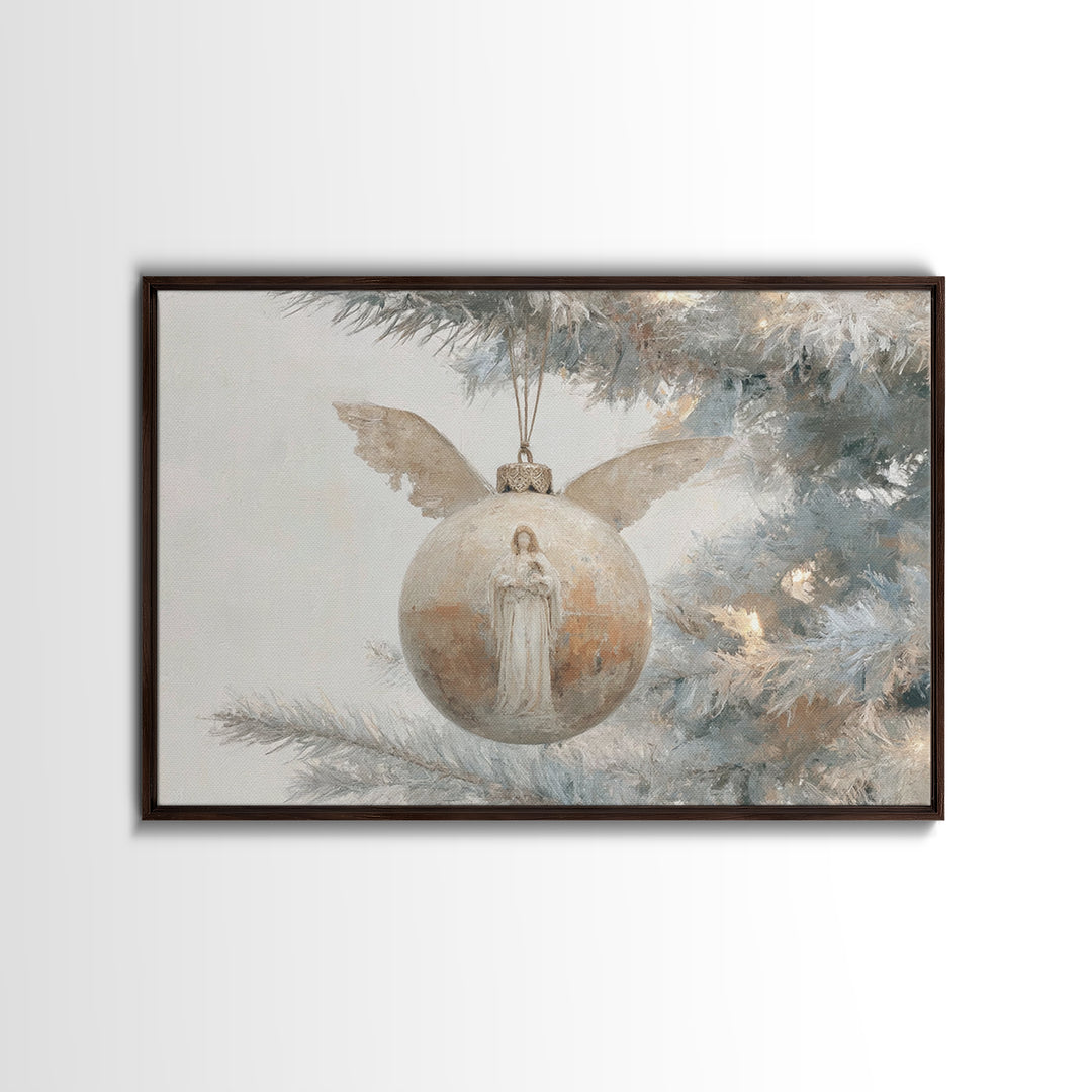Procession Of Light – Framed Canvas Print – Christian Art Canvas – Christian Wall Art – Christmas Art Prints