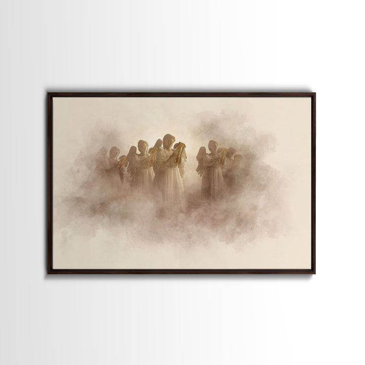 Silent Waters | Framed Canvas Print | Jesus Painting | Christian Wall Art | Christian Art Canvas | Christian Gift Ideas | Christian Decor