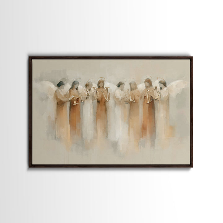 Divine Horizon – Framed Canvas Print – Christian Wall Art – Jesus Painting – Christian Art Canvas – Christian Decor – Christian Gift Ideas