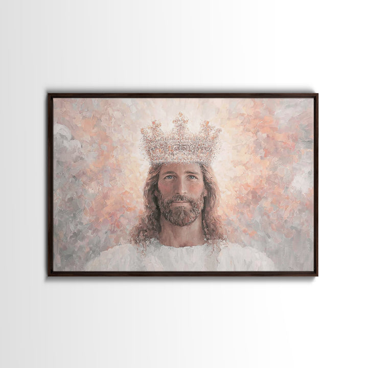 Sovereign Grace | Framed Canvas Print | Christian Wall Art | Christian Art Canvas | Modern Christian Painting | Christian Gift | Jesus Art