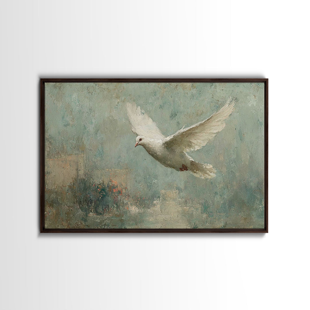 Scripture And Spirit | Framed Canvas Print | Christian Wall Art | Christian Art Canvas | Christian Gift Ideas | Subtle Christian Art | Mode