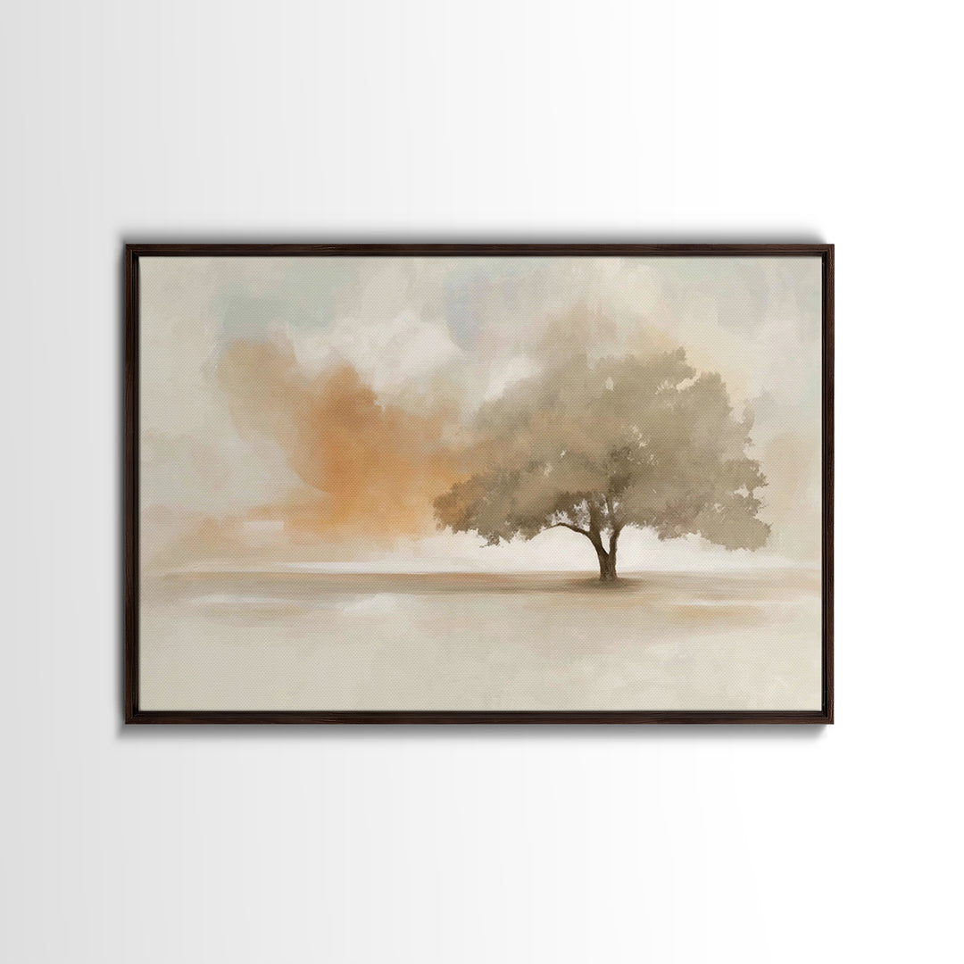 Desert Bloom | Framed Canvas Print | Christian Art Canvas | Christian Decor | Christian Wall Art | Modern Christian Art