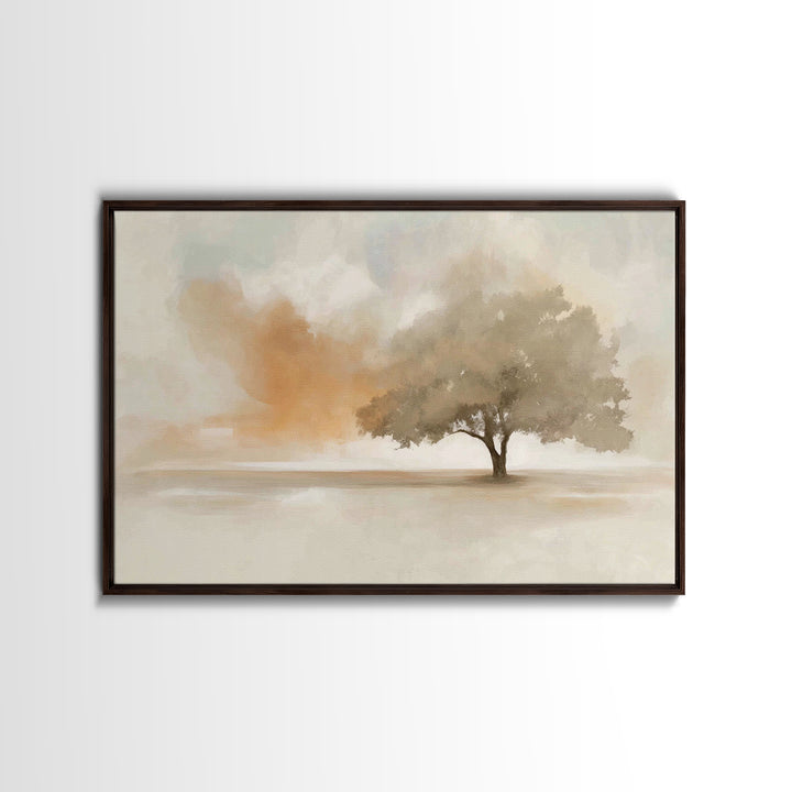 Desert Bloom | Framed Canvas Print | Christian Art Canvas | Christian Decor | Christian Wall Art | Modern Christian Art