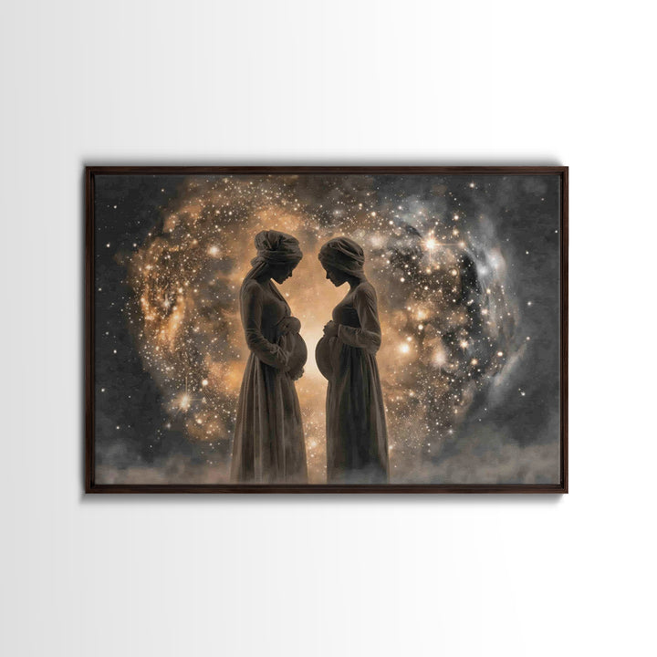 Holy Expectation | Framed Canvas Print | Christian Art Canvas | Christian Wall Art | Modern Christian Art | Christian Painting