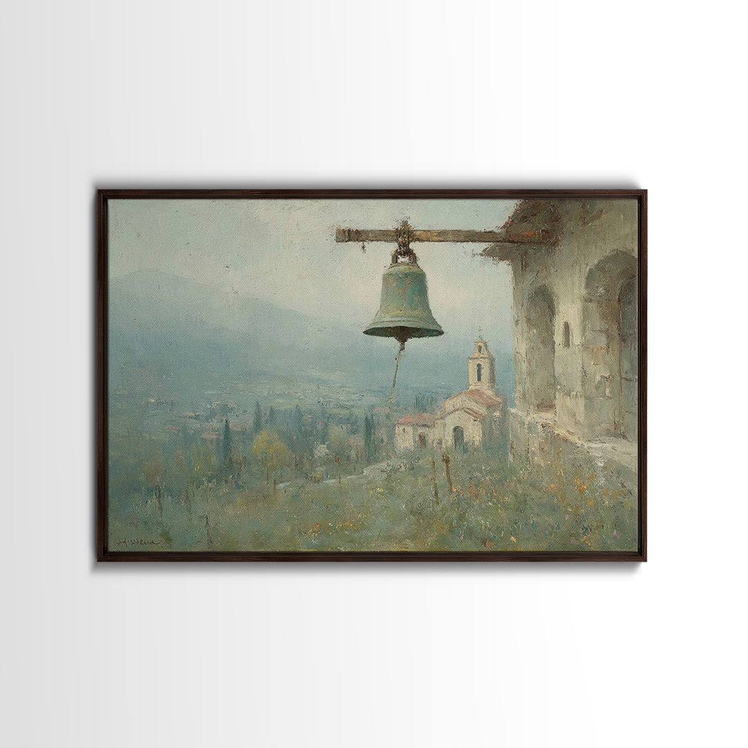 Morning Ring Of Faith – Framed Canvas Print – Christian Wall Art – Christian Art Canvas – Christian Decor – Christian Art Prints
