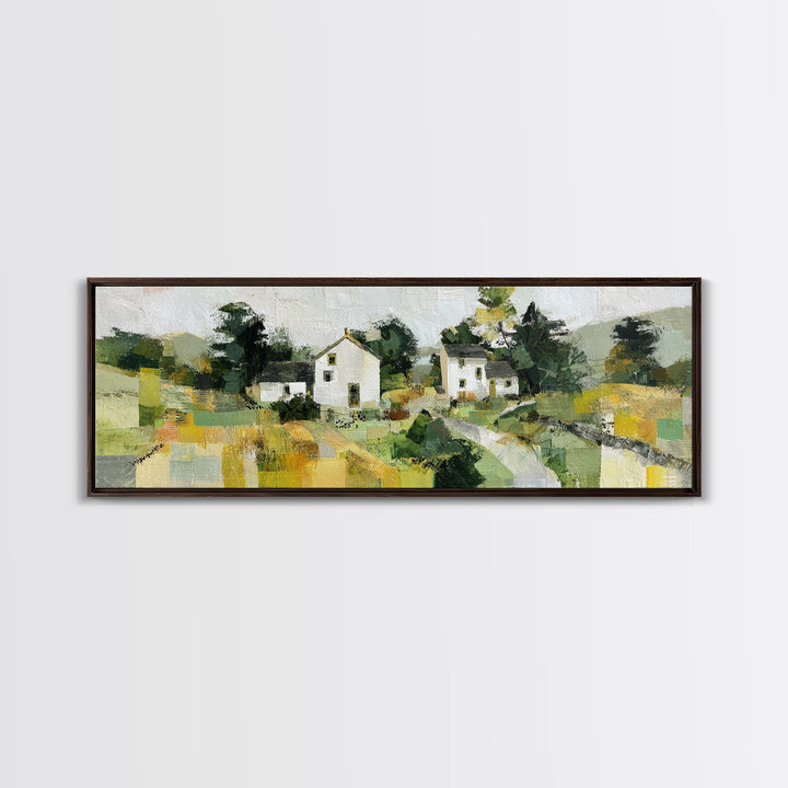 Blackberry Basket with Linen Cloth Canvas Print, Country Art, Floral Wall Art, Farmhouse Decor, Abstract Art, Country, COU-3x1-85