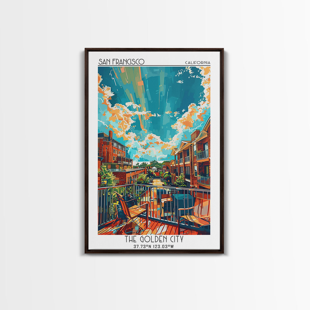 Sandy Springs Travel Poster, Canvas Print, City Travel Poster, Vintage City Poster, Fine Art Print, City Illustration, Landscape Art