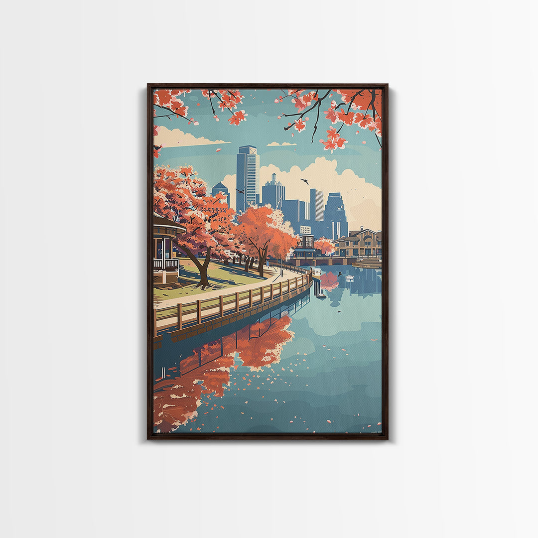 Frisco Travel Poster, Canvas Print, City Travel Poster, Travel Wall Art, Art Print, Travel Art Print, City Art Print, Travel Posters