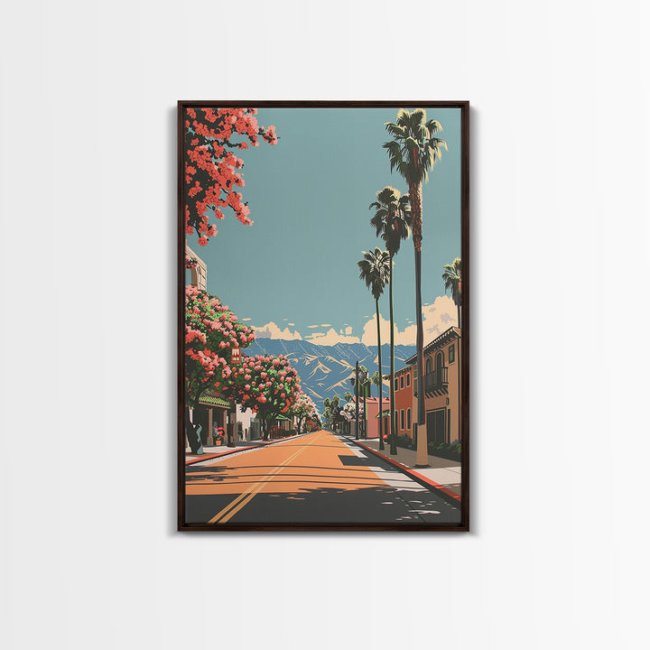 Lancaster Travel Poster, Canvas Print, Retro Wall Art, Travel Print, City Travel Poster, Poster Art, Vintage Travel, Vintage Posters