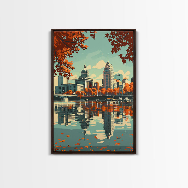 Louisville Travel Poster, Canvas Print, Poster Print, Travel Wall Art, Art Print, Gallery Wall Set, Travel Posters, Travel Art Print