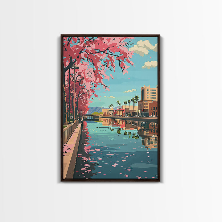 Mesa Travel Poster, Canvas Print, Travel Prints, Landscape Art, Home Decor, Travel Art Print, Gallery Wall Set, Living Room Wall Art