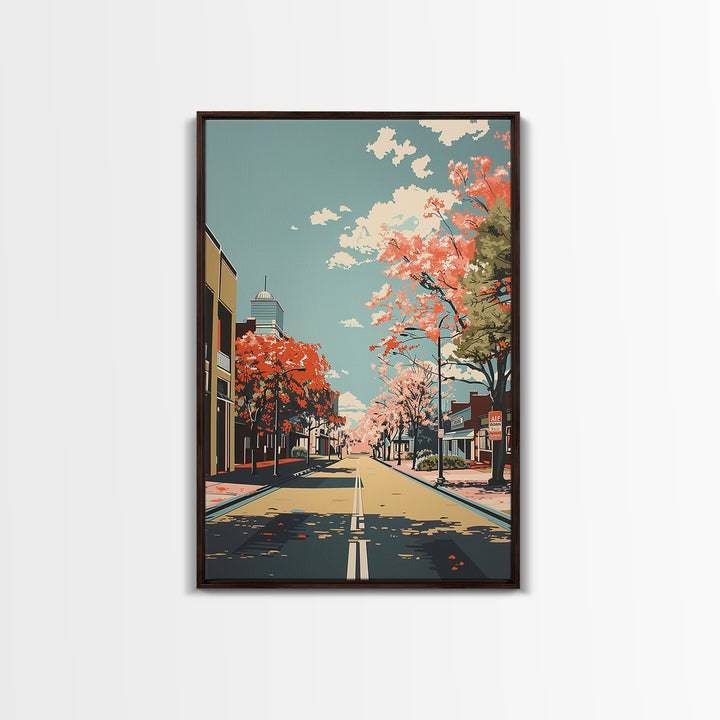 Mesquite Travel Poster, Canvas Print, Retro Wall Art, Travel Print, Poster Print, Vintage City Poster, Minimalist Poster, Poster Art