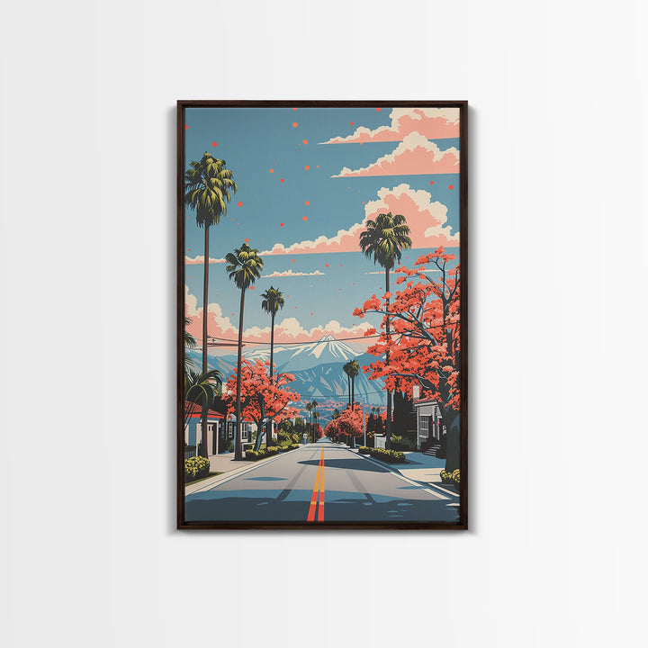 Murrieta Travel Poster, Canvas Print, Poster Print, Travel Wall Art, Travel Print, Art Print, Home Office Decor, Retro Travel Poster
