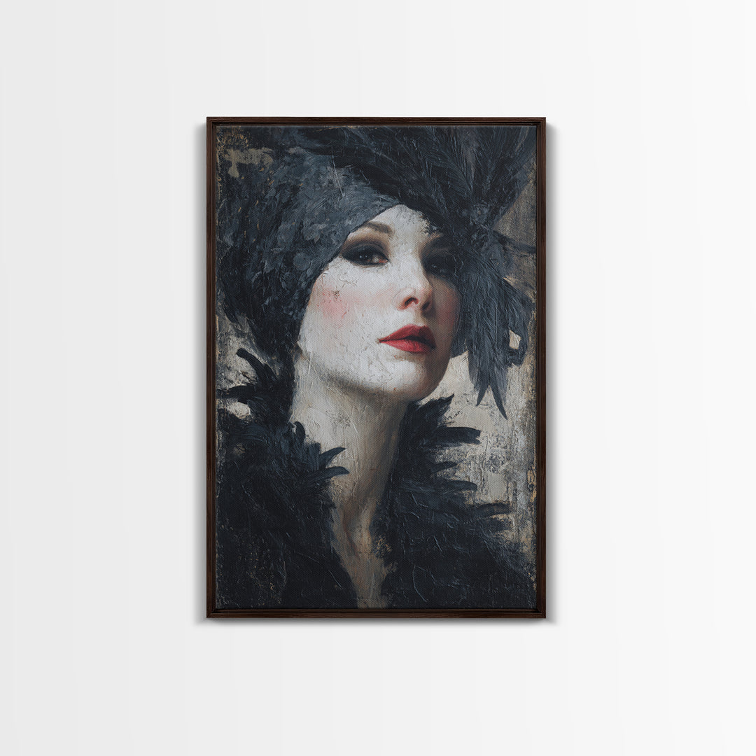 Storm Clouds over an Abandoned Field Canvas Print, Dark Art, Digital Art, Living Room Decor, Nocturne, Unique Wall Decor, DAR-2x3-70