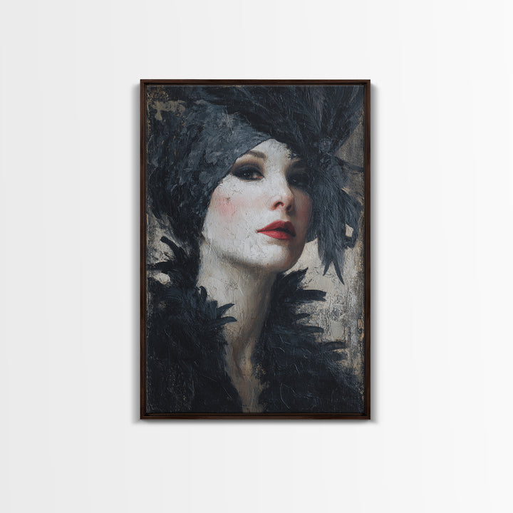 Storm Clouds over an Abandoned Field Canvas Print, Dark Art, Digital Art, Living Room Decor, Nocturne, Unique Wall Decor, DAR-2x3-70