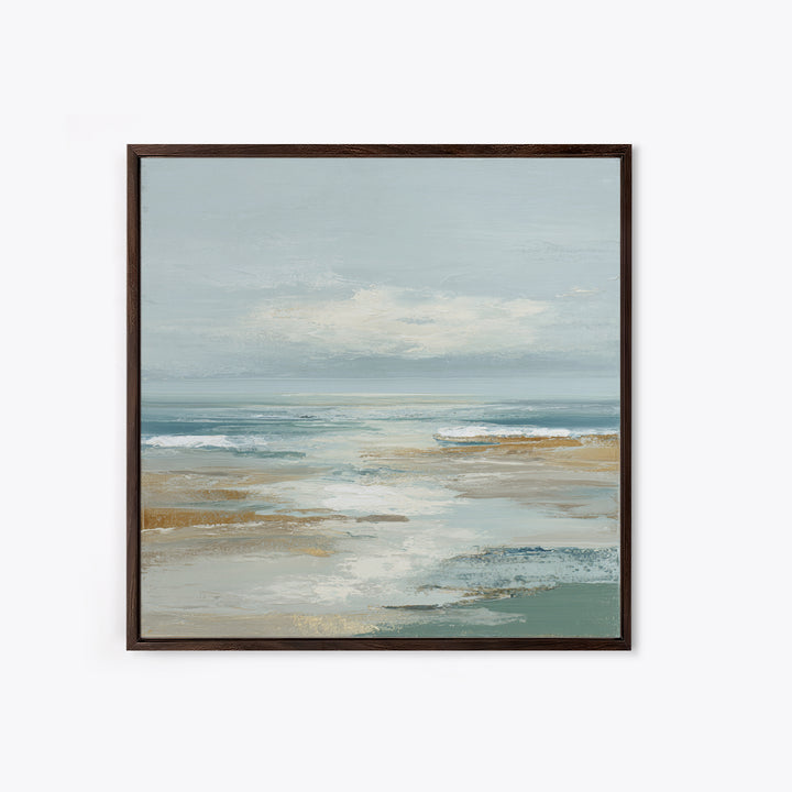 Quiet Coastal Dunes Canvas Print, Dental Office Art, Dental, Office Decor, Oil Painting, Calm, Tooth Art, Dentistry Art, DOA-1x1-22