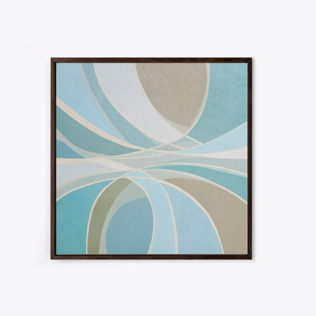 Minimal Smile Curve Abstract Canvas Print, Dental Office Art, Medical Art, Office Decor, Abstract Art, Calm, Medical Office Art, DOA-1x1-5