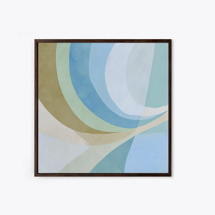 Minimal Smile Curve Abstract Canvas Print, Dental Office Art, Office Decor, Fine Art, Calm, Art Print, Room Decor, DOA-1x1-77
