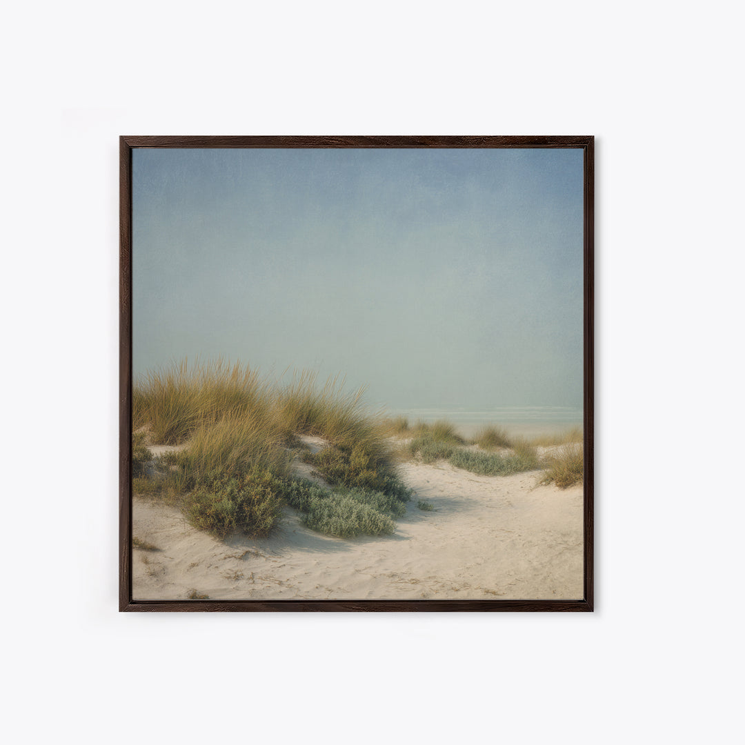 Quiet Coastal Dunes Canvas Print, Dental Office Art, Printable Digital, Office Decor, Calm, Neutral Decor, Modern Decor, DOA-1x1-94