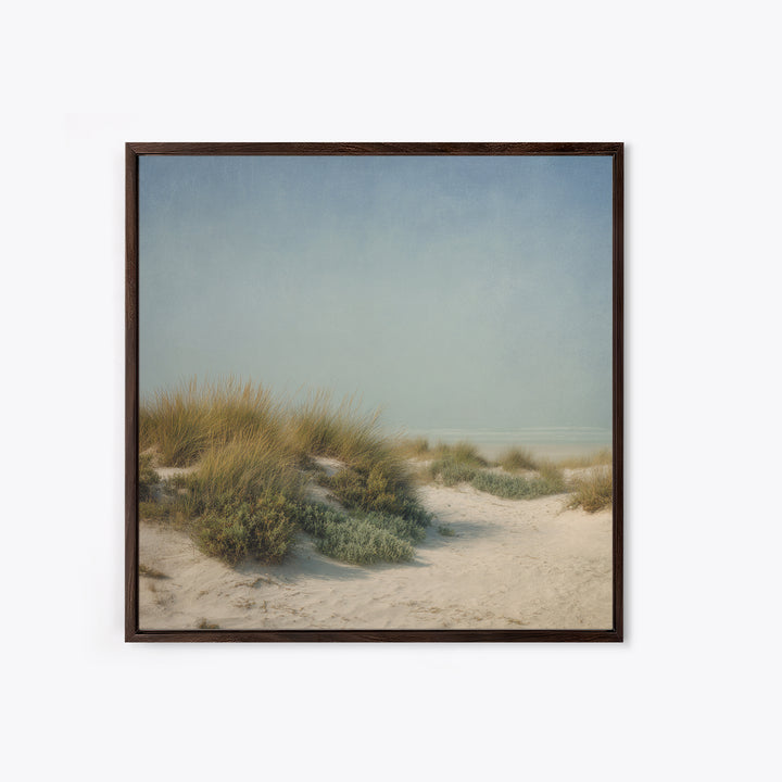 Quiet Coastal Dunes Canvas Print, Dental Office Art, Printable Digital, Office Decor, Calm, Neutral Decor, Modern Decor, DOA-1x1-94