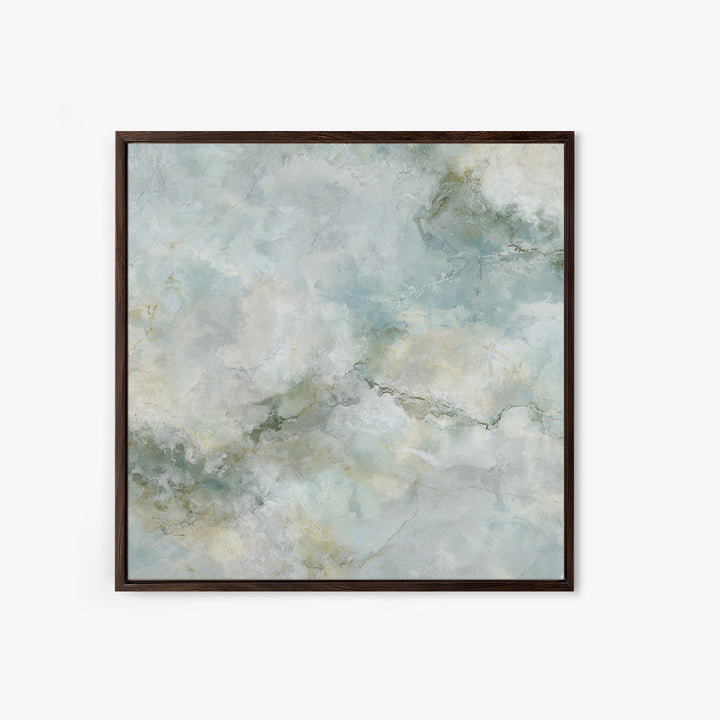 Clean Marble Texture Framed Canvas Print, Dental Office Art, Wall Art, Office Decor, Fine Art, Calm, Dental Office Decor, DOA-1x1-96