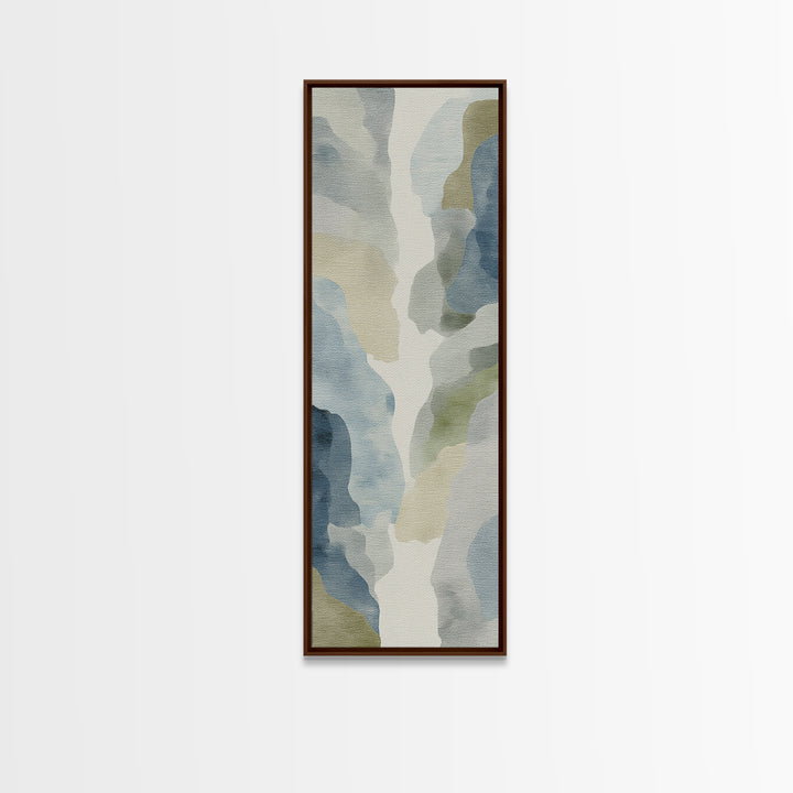 Minimal Line Faces Canvas Print, Dental Office Art, Poster, Office Decor, Fine Art, Calm, Dental Art, Digital Artwork, DOA-1x3-100