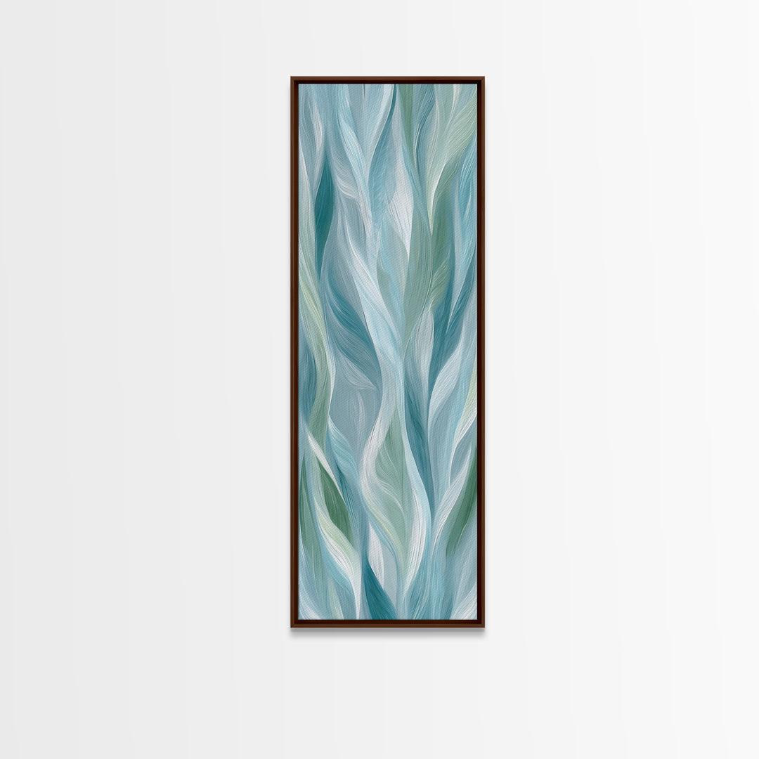 Abstract Water Ripple Pattern Canvas Print, Dental Office Art, Dental Office Decor, Office Decor, Abstract Art, Calm, DOA-1x3-49