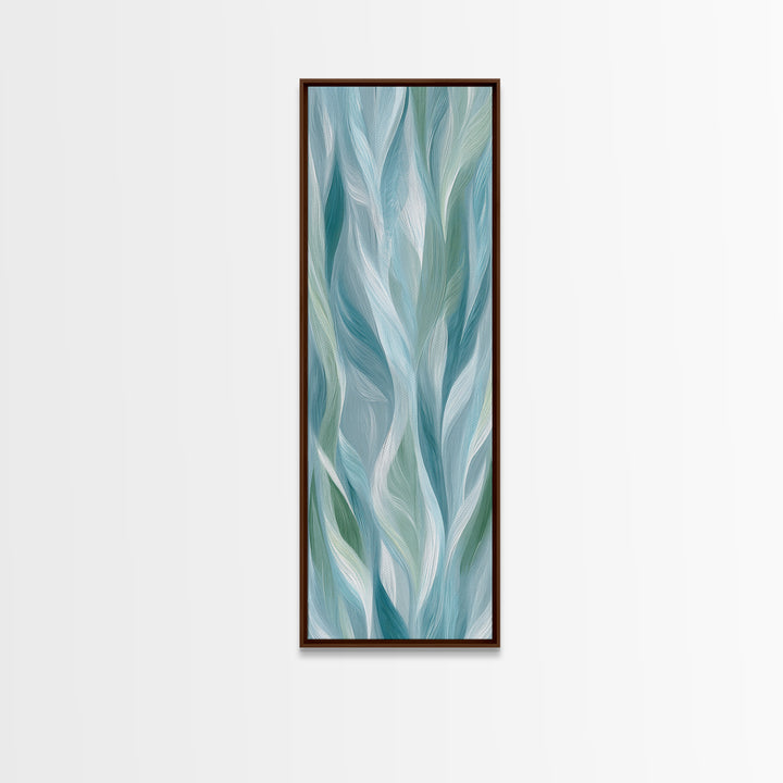 Abstract Water Ripple Pattern Canvas Print, Dental Office Art, Dental Office Decor, Office Decor, Abstract Art, Calm, DOA-1x3-49