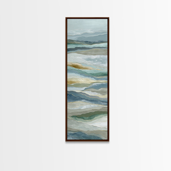 Clean Marble Texture Canvas Print, Dental Office Art, Gallery Decor, Office Decor, Abstract Art, Calm, Minimalist Decor, DOA-1x3-60