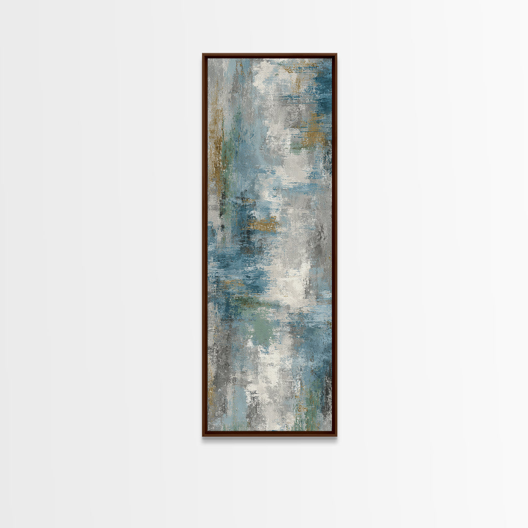 Minimal Line Faces Framed Canvas Print, Dental Office Art, Room Decor, Office Decor, Fine Art, Calm, Minimalist Wall Art, DOA-1x3-76