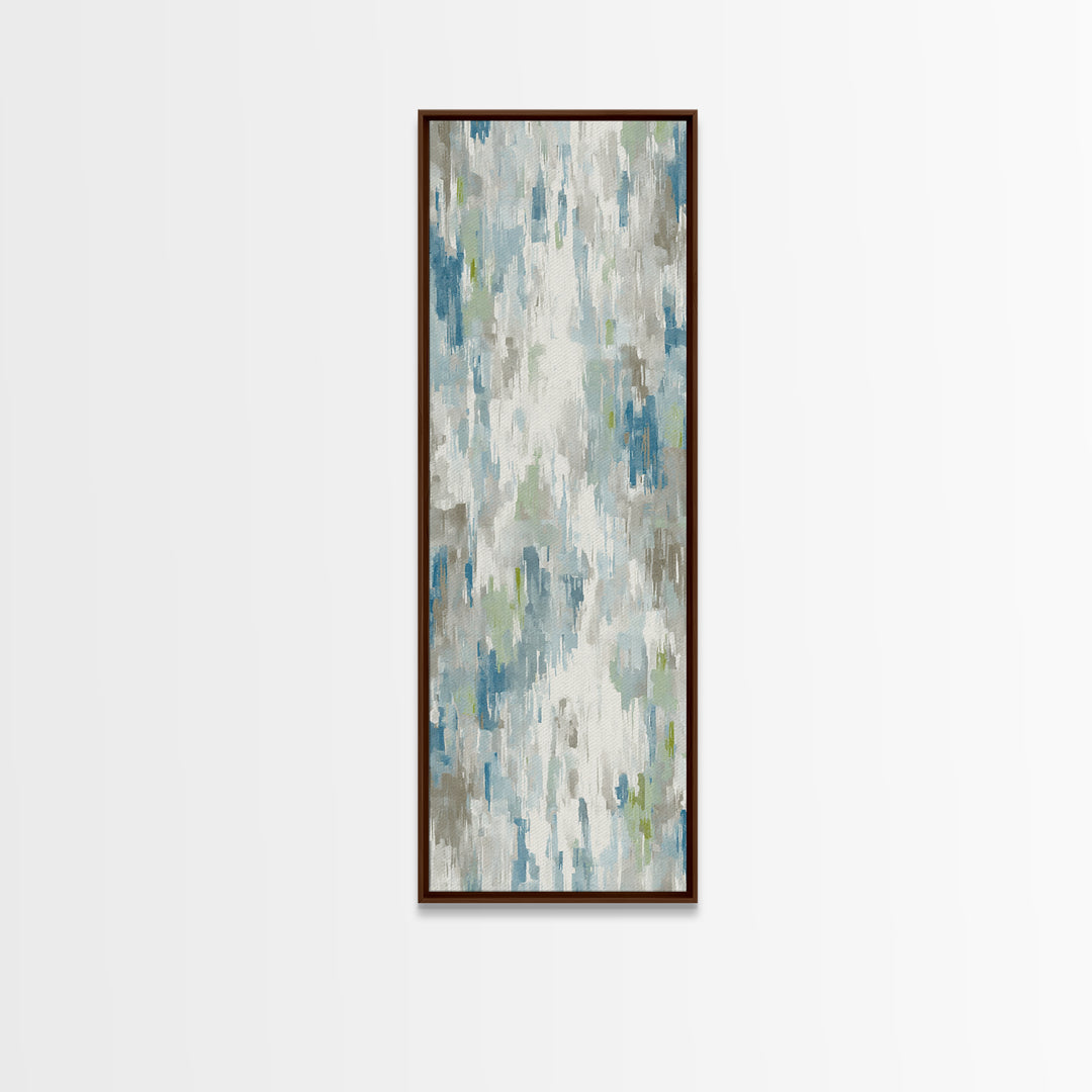 Playful Tooth Shaped Character Canvas Print, Dental Office Art, Dental Office, Office Decor, Abstract Art, Calm, Room Decor, DOA-1x3-90