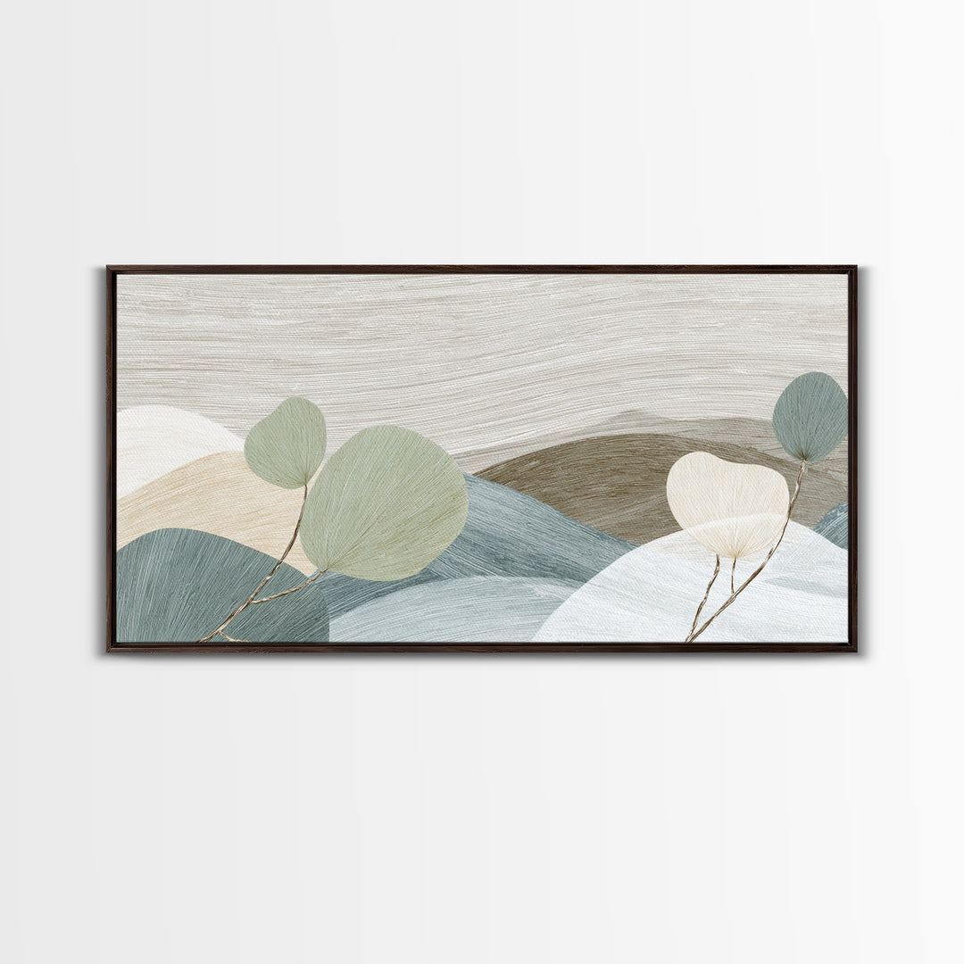 Minimal Line Faces Canvas Print, Dental Office Art, Minimalist Decor, Office Decor, Fine Art, Calm, Motivational Poster, DOA-2x1-36