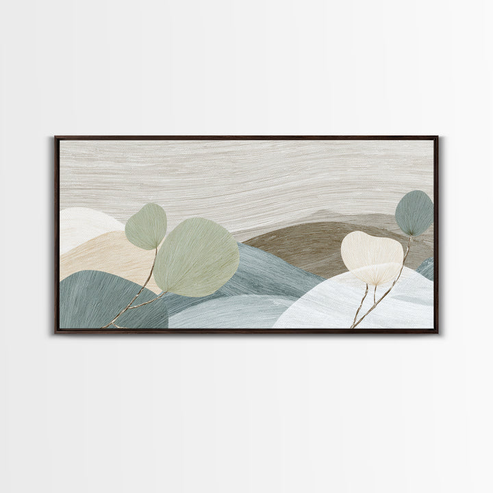 Minimal Line Faces Canvas Print, Dental Office Art, Minimalist Decor, Office Decor, Fine Art, Calm, Motivational Poster, DOA-2x1-36