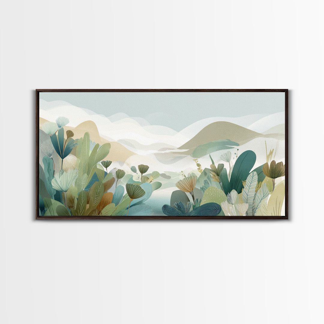 Cheerful Animal Dentist Themed Character Without Text Canvas Print, Dental Office Art, Luxury Decor, Office Decor, Calm, DOA-2x1-70