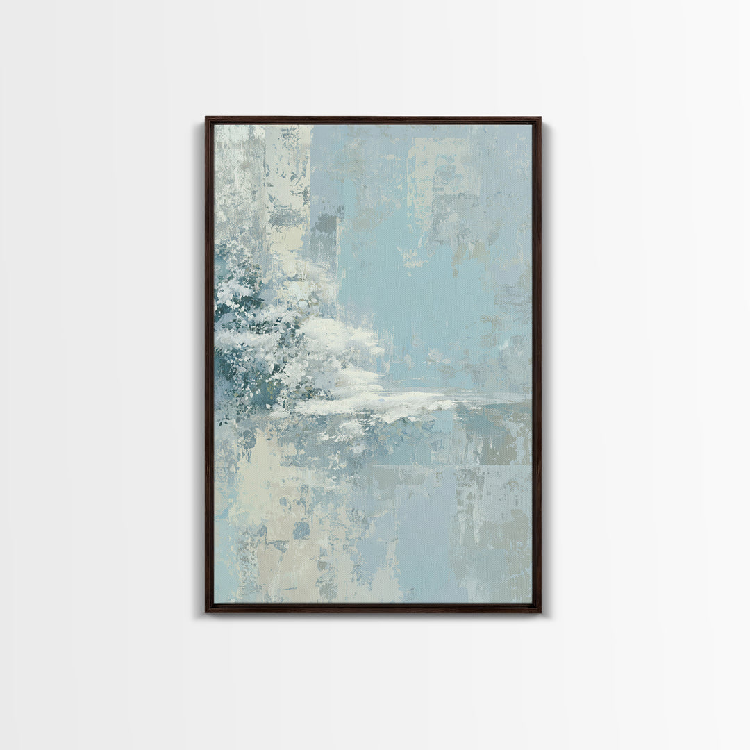 Clean Geometric Art Canvas Print, Dental Office Art, Digital Print, Office Decor, Fine Art, Calm, Medical Office Decor, DOA-2x3-16