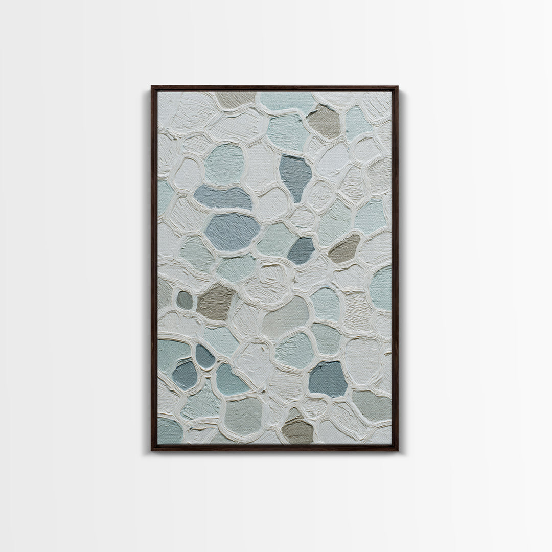 Clean Geometric Art Canvas Print, Dental Office Art, Medical Art, Office Decor, Abstract Art, Calm, Medical Office Art, DOA-2x3-40