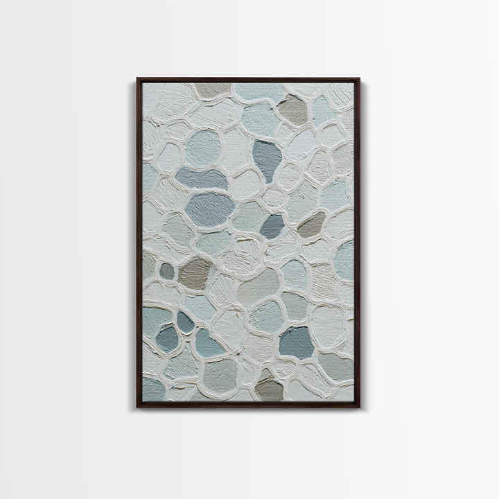 Clean Geometric Art Canvas Print, Dental Office Art, Medical Art, Office Decor, Abstract Art, Calm, Medical Office Art, DOA-2x3-40