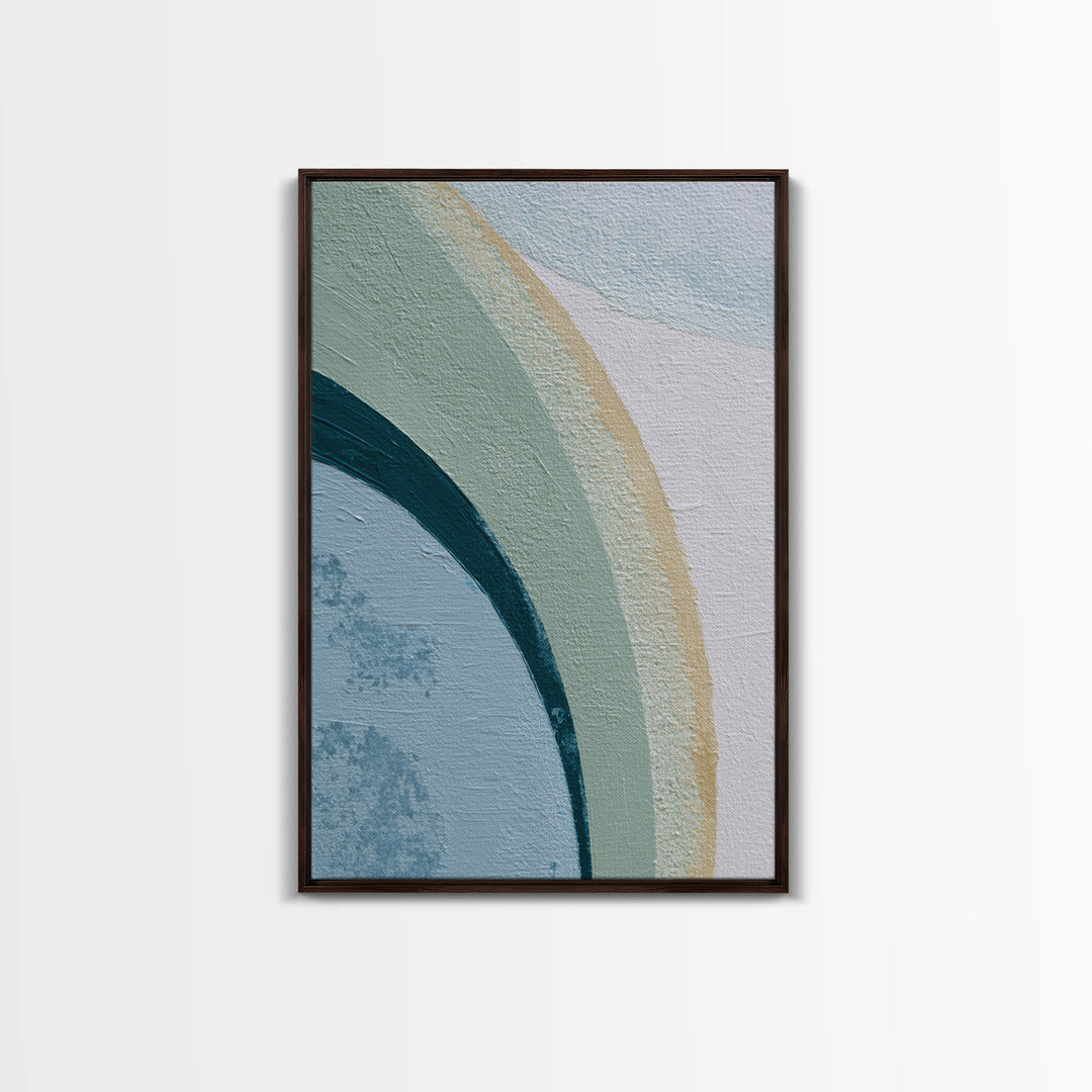 Minimal Smile Curve Abstract Canvas Print, Dental Office Art, Luxury Decor, Office Decor, Fine Art, Calm, Office Wall Art, DOA-2x3-61