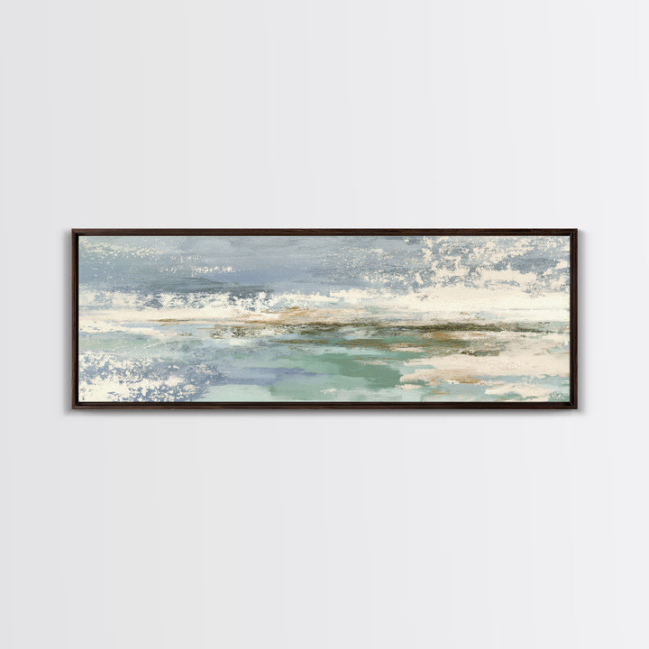 Minimal Smile Curve Abstract Canvas Print, Dental Office Art, Office Decor, Abstract Art, Calm, Medical Office Decor, DOA-3x1-21