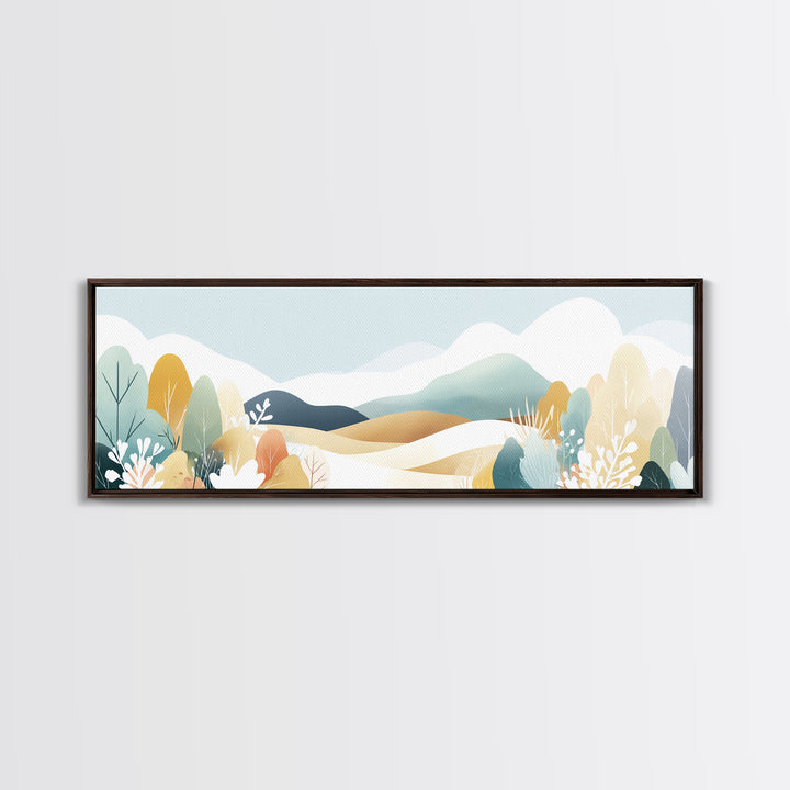 Cheerful Animal Dentist Themed Character Without Text Canvas Print, Dental Office Art, Digital Print, Office Decor, Calm, DOA-3x1-66