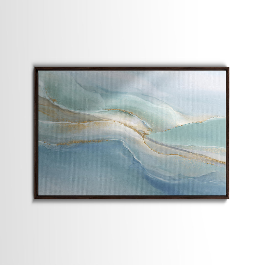 Minimal Smile Curve Abstract Canvas Print, Dental Office Art, Office Decor, Abstract Art, Calm, Medical Office Decor, DOA-3x2-33