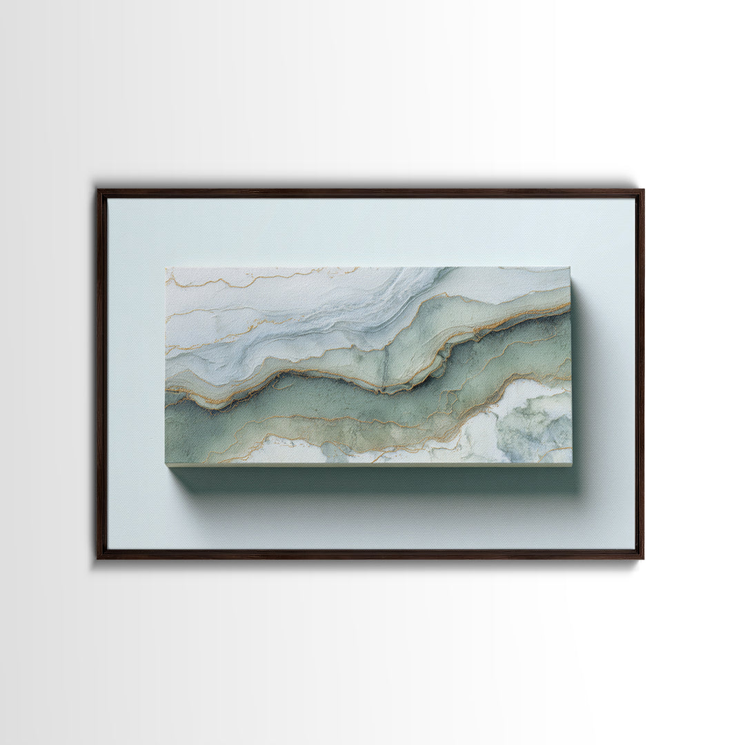 Clean Marble Texture Canvas Print, Dental Office Art, Gallery Decor, Office Decor, Oil Painting, Calm, Minimalist Decor, DOA-3x2-4