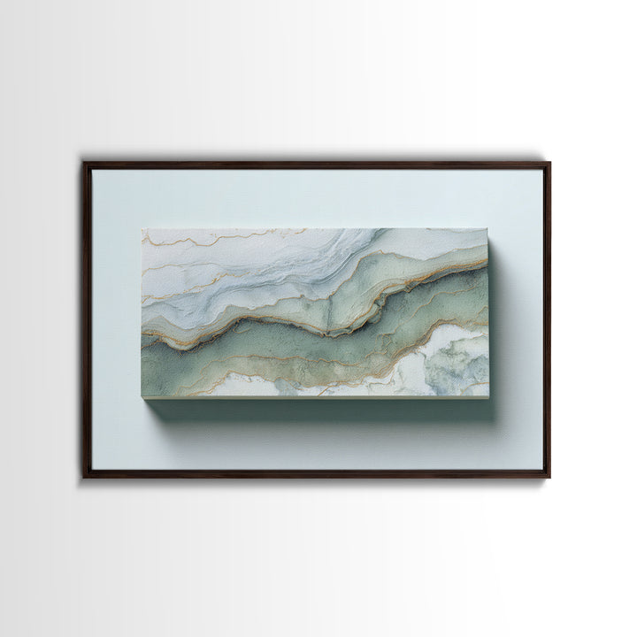 Clean Marble Texture Canvas Print, Dental Office Art, Gallery Decor, Office Decor, Oil Painting, Calm, Minimalist Decor, DOA-3x2-4