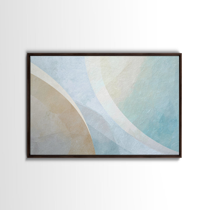 Minimal Smile Curve Abstract Canvas Print, Dental Office Art, Office Decor, Abstract Art, Calm, Medical Office Decor, DOA-3x2-57