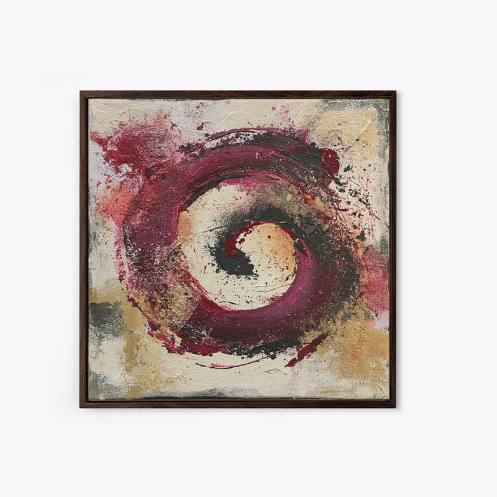 Abstract Red Wine Swirl Canvas Print, Dining Room Art, Printable Art, Dining Room Decor, Abstract Art, Dining, Coastal Wall Art, DRA-1x1-18