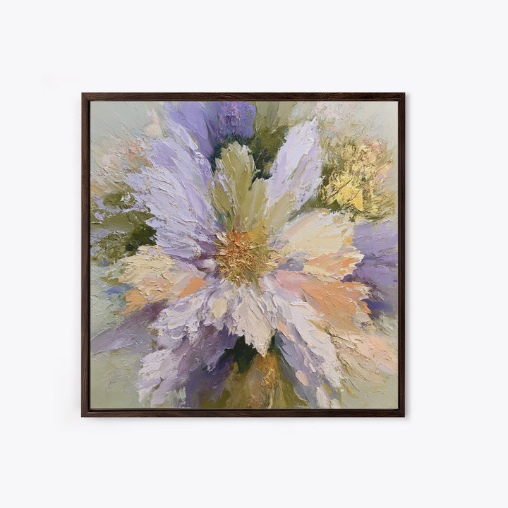 Large Floral Centerpiece Framed Canvas Print, Dining Room Art, Kitchen Art, Dining Room Decor, Oil Painting, Dining, DRA-1x1-2